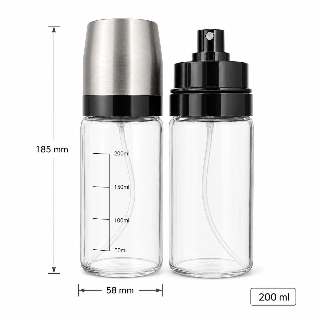 2-in-1 Oil Sprayer & Pourer